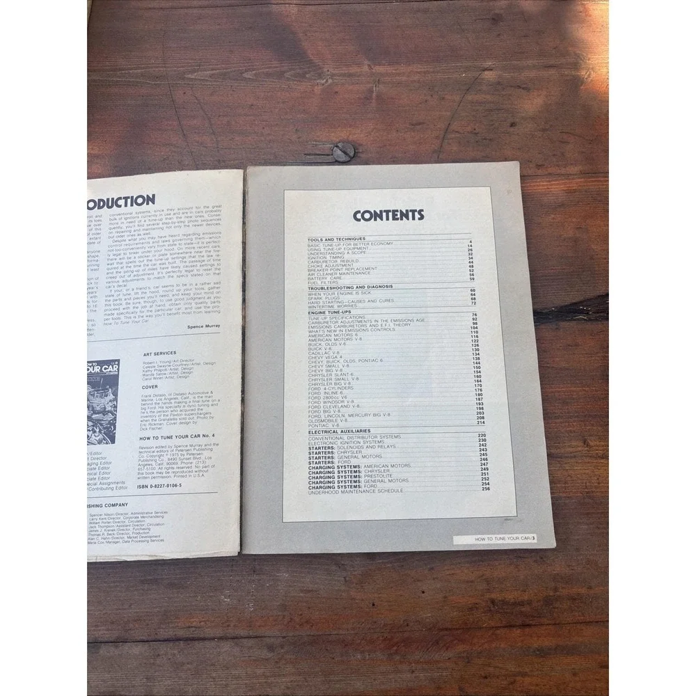 1975 Petersen's How to Tune Your Car 4th Edition Repair Manual AMC Ford